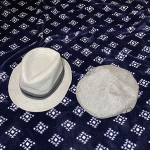 Fedora and paper boy hat for a baby Sz 6-12 Ms